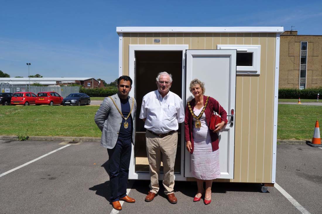 	Northamptonshire Mayor Nazim Choudary, Dunster House Owner and Managing Director Chris Murphy and North Hertfordshire Mayor Jean Green